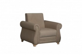 Кресло для отдыха "Порто" (велюр киви латте / микровельвет крем) в Ирше - irsha.katalogmebeli.com | фото