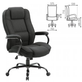 Кресло офисное BRABIX Heavy Duty HD-002 (ткань) в Ирше - irsha.katalogmebeli.com | фото