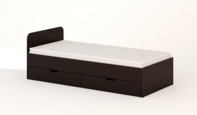 Кровать с ящиками 900 (Венге) в Ирше - irsha.katalogmebeli.com | фото