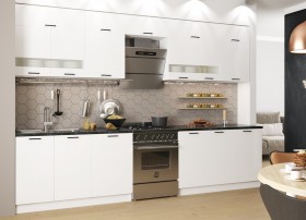 Кухонный гарнитур Дуся 1600 мм верх Цемент/низ Цемент в Ирше - irsha.katalogmebeli.com | фото 5